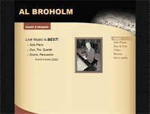 Tablet Screenshot of albroholm.com